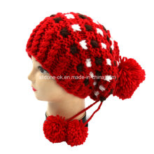 Hand Knitted Pirate Hat, Knit Winter Hat, Warm Hat Bonnet