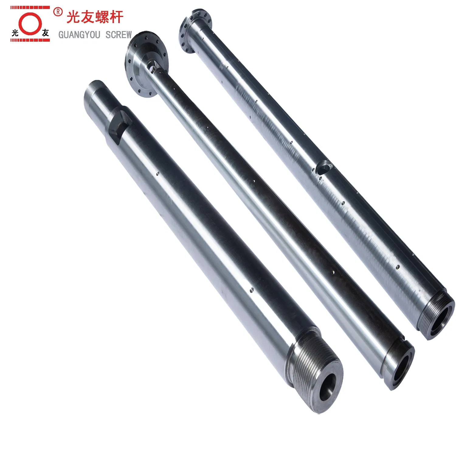 ব্লো ফিল্ম অ্যাপ্লিকেশনের জন্য নাইট্রাইডেড বাইমেটালিক এক্সট্রুডার স্ক্রু এবং ব্যারেল