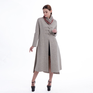 New styles simple cashmere overcoat