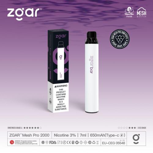 Zgar Bar Vape usa e getta STIG Premium Zgar Plus