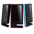 Chargeur solaire portable 12000mah Solar Power Bank Chargeur de batterie double panneau solaire USB