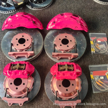 Rosy Colorful 10 Piston Brake Caliper for Audi 8N/9N/10N and Six-Piston Brake Calipers for F40
