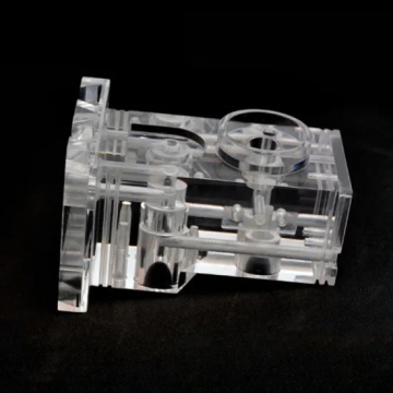 Benutzerdefinierte Druckdrucken transparente Teile