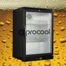 one door back bar cooler