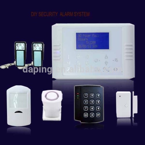 Wireless 433MHz GSM Home Security SMS Burglar shop Alarm System