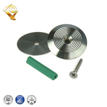 stainless steel tactile stud system carpet tactile indicator with tap