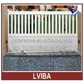 Modern gate and aluminium automatic driveway sliding gate