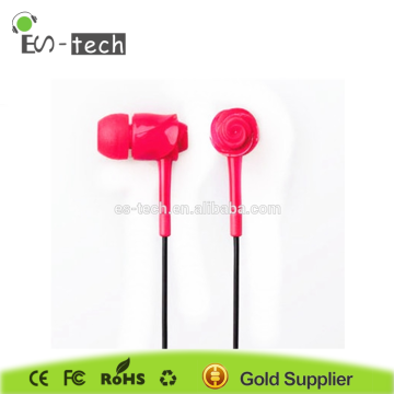 Hot Cute Rose Earphones Earbuds