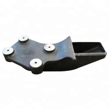 ISO9001 CNC machining railway part investment steel casting