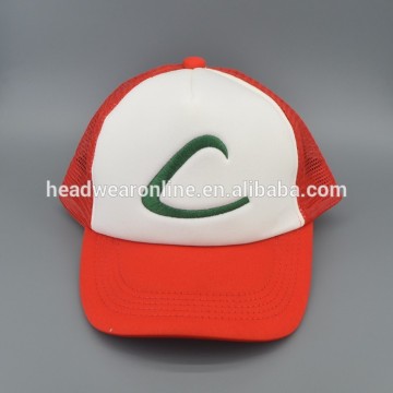 Pokemon Trucker Hat/Cap Pokemon Pocket Baseball Mesh Hat Children Cap