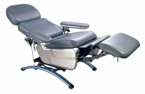 Electrical Clinic Dialysis Chairs , Foldable Blood Donation Chair