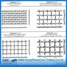 Hot-Galvanized Decorative Crimped Wire Mesh
