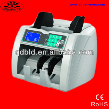 Bill Money Counter UV& MG Counterfeit with large LCD display