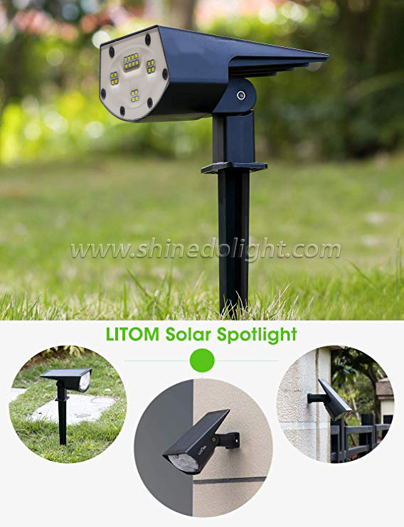 Solar Garden Waterproof Spotlight Outdoor 20 LED Landscape Solar Garden Light For Garden Yard Lawn