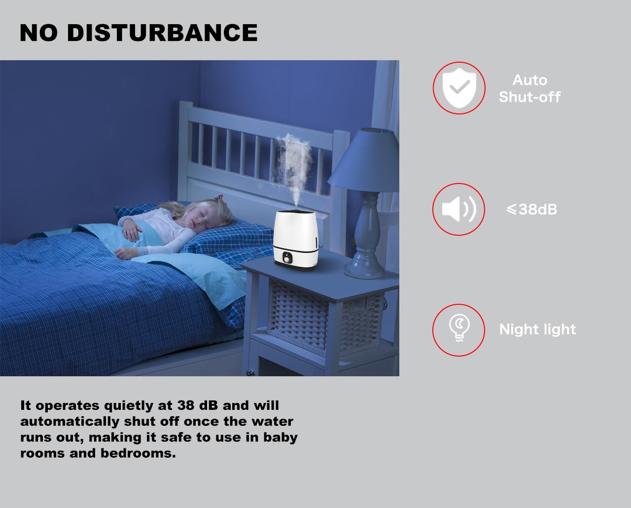HTJ-2123E humidifier low noisy HTJ-2123E humidifier low noisy