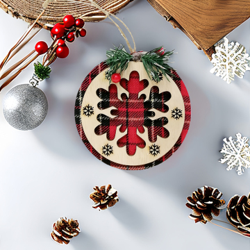 Hot Sale Christmas Tree Hanging Ornament Wooden Christmas For Christmas Decoration