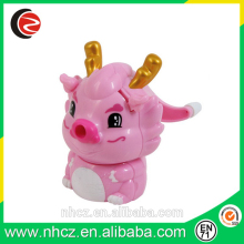 Stationery Pink Dragon Shaped Sharpener