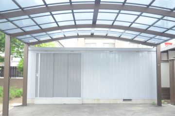 Aluminum frame high quality outdoor products carports with glass roof