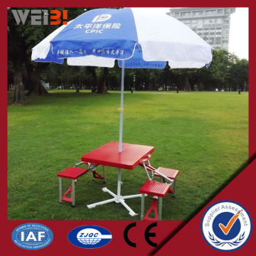 Aluminum Comfortable Portable Picnic Table Set