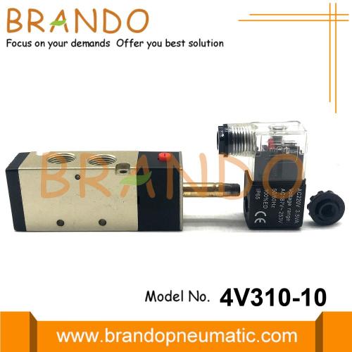 4V310-10 3/8 &#39;&#39; PT Válvula de control direccional de tipo Airtac