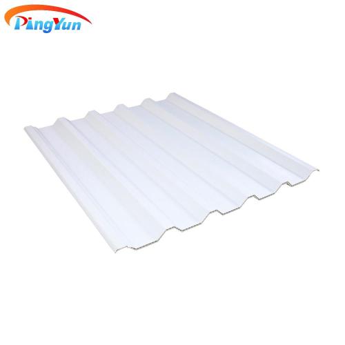 UV protection twice walls PVC hollow thermo roof sheet for poultry shed