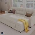 Modern Living Room Sofa with Comfortable Cushions