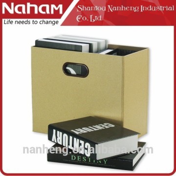 NAHAM household Cardboard a4 Paper File Foldable Magazine Holder
