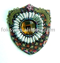 Handmade beads motif