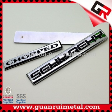 New Cheapest auto accessories chrome emblems