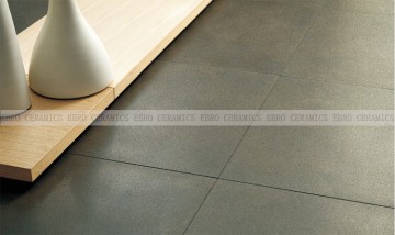 Ebro ceramic matt finish rectified floor tile with micro spot design homogenous tile