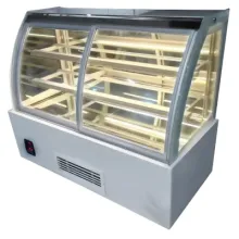 Countertop Hot Pastry Display, Bakery Display Cabinet, Cake Cooler, Bakery Showcase