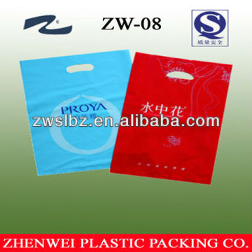 comestic die-cut handle bag/ comestic small bag