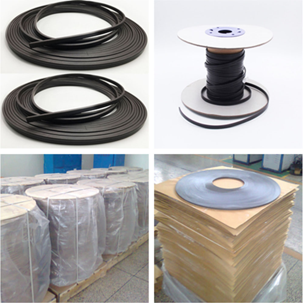 Adhesive Magnetic Strip Tape/Extrusion magnetic strip