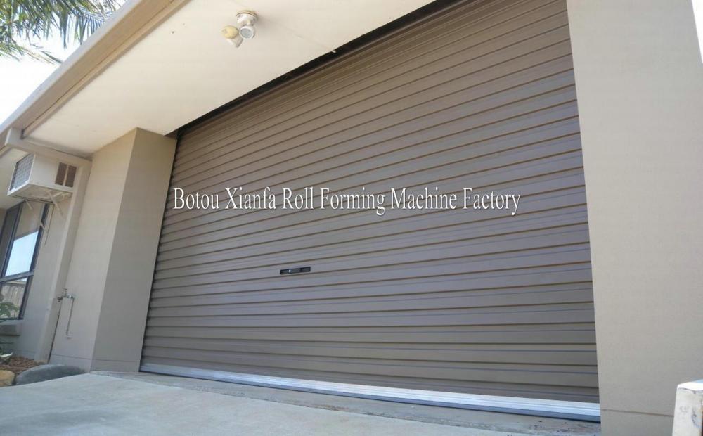 Australia Rolling Shutter Door Slat Roll Forming Machine