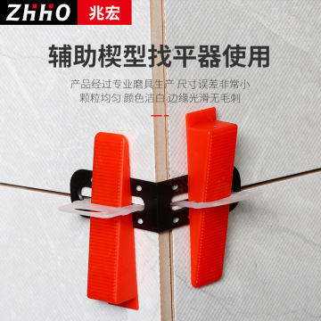 Wall tiling external corner fittings