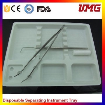 Dental Disposable Separating Instrument Tray