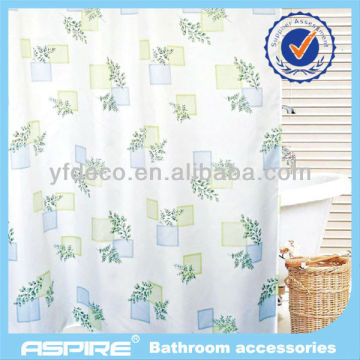 Polyesster bathroom shower curtain