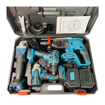 Electrical Screwdriver Tool Set: Impact Drill and Angle Grinder Power Tool Sets