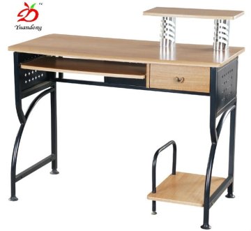 Brief Steel Wooden Design Computer Furniture