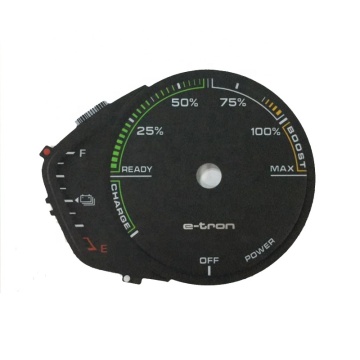 Universal Digital Power Meter and RPM Meter Instrument Cluster Panel