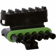6 Way 2.5 Series Delphi Weather Pack Automotive Connectors