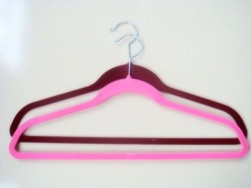 velvet clothes hanger