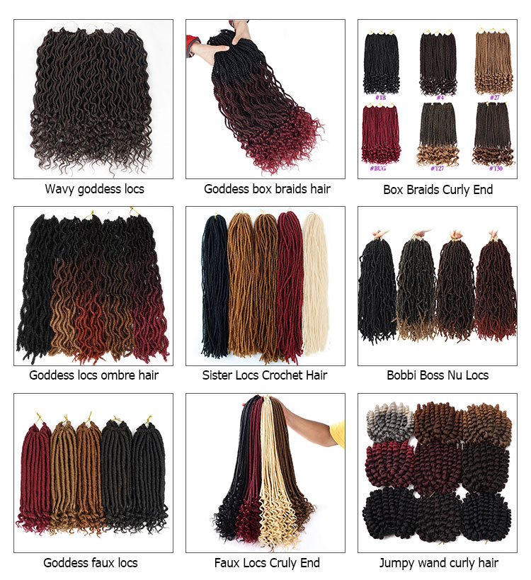 Dreadlock Extensions For Women Men Synthetic Dreads Handmade Crochet Dreadlocks Hair