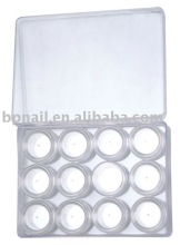 Plastic Art Nail Stone Case