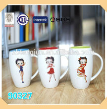 12oz Cartoon Glaze belly Mug