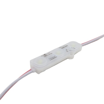 IP67 Waterproof 3 LED Signage Module with Backlights and Diffuse Lens: Outdoor SMD 5730 LED Module - 1.5W