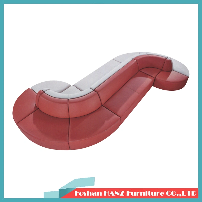 Popular Modern Snake Shaped Irregular Sofa