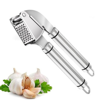 Stainless Steel Manual Garlic Crusher - Kitchen Accessories Garlic Presser Chopper
