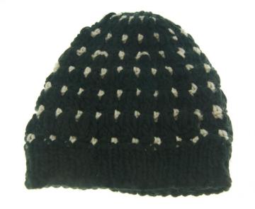 Ladies Classic Crochet Knitted Beanie Hat