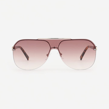 Pilot Fashion Metal Unisex Sunglasses